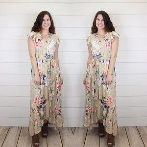 Peach Love California maxi dress